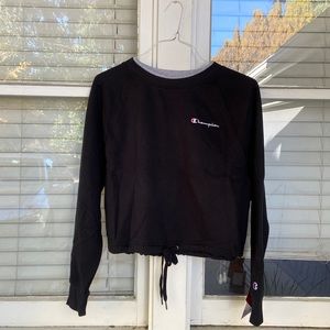 NWT Champion Crop Sweatshirt